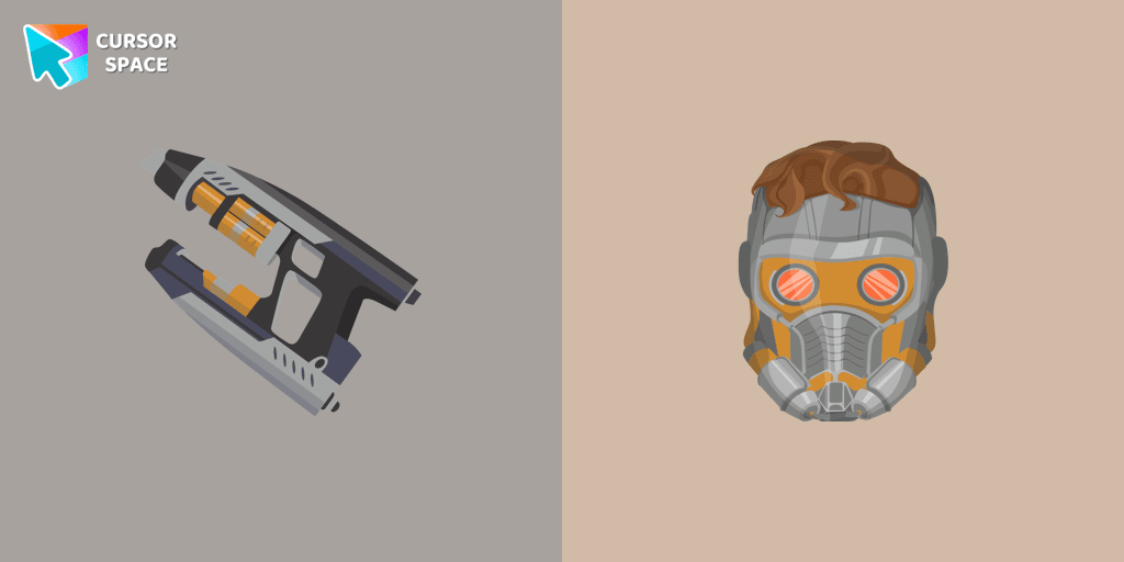 Star-Lord cursor cursor pack